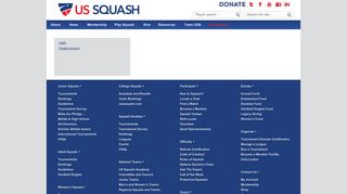 
                            10. US SQUASH | My Account