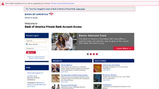 
                            13. U.S. Trust Account Access - Login