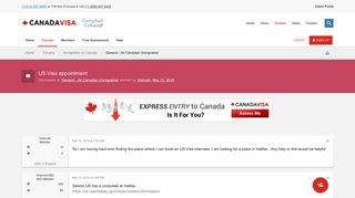 
                            11. US Visa appointment - Canadavisa.com