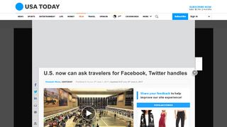 
                            12. U.S. visa changes: U.S. now can ask travelers for Facebook, Twitter ...