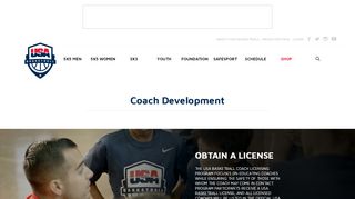 
                            2. USA Basketball - Coach Development