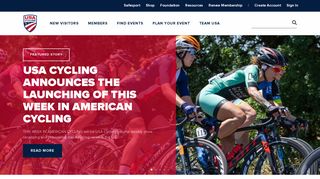 
                            3. USA Cycling: Homepage