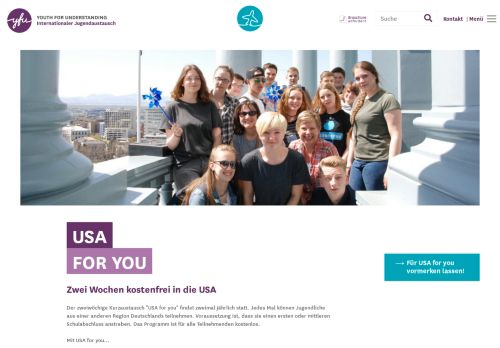 
                            4. USA for you: Kurzaustausch USA - YFU