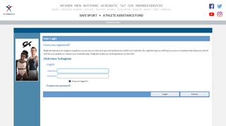 
                            2. USA Gymnastics | Site Login