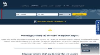 
                            1. USAA: Careers Home