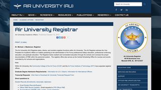 
                            3. USAF Air University Portal - AF.mil