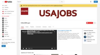 
                            6. USAJOBS.gov - YouTube