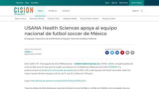 
                            7. USANA Health Sciences apoya al equipo nacional de futbol soccer de ...