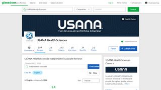 
                            6. USANA Health Sciences Independent Associate Reviews | Glassdoor