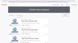 
                            11. USANA New Zealand Events | Eventbrite