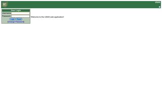 
                            5. USAS Web - Login
