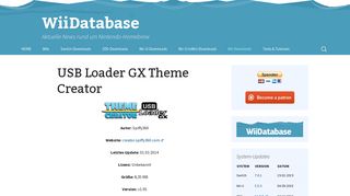 
                            4. USB Loader GX Theme Creator | WiiDatabase