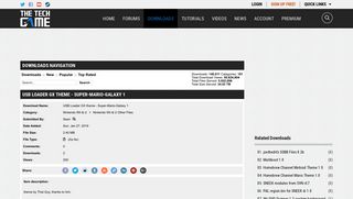 
                            12. USB Loader GX theme - Super-Mario-Galaxy 1 - The Tech Game