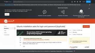 
                            1. usb - Ubuntu installation asks for login and password - Ask Ubuntu