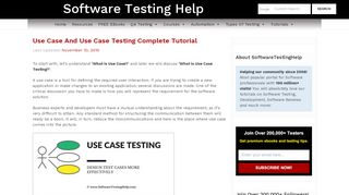 
                            13. Use Case and Use Case Testing Complete Tutorial