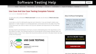 
                            5. Use Case and Use Case Testing Complete Tutorial