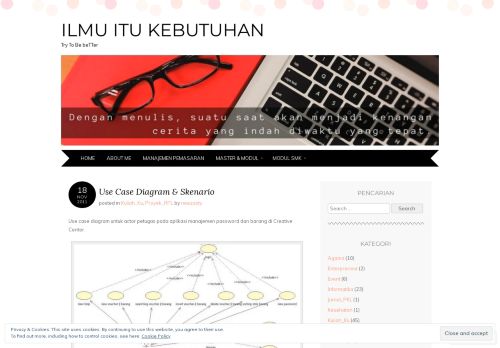 
                            3. Use Case Diagram & Skenario | ILMu iTu KeBuTuHaN