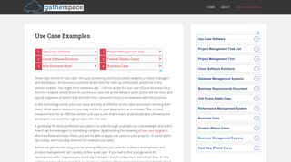 
                            6. Use Case Examples – GatherSpace