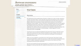 
                            5. Use Cases - Software engineering explained bluntly... - Google Sites