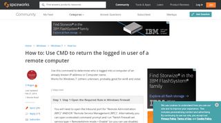 
                            3. Use CMD to return the logged in user of a remote computer ...