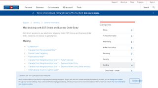 
                            6. Use EST Online and Express Order Entry | Canada Post
