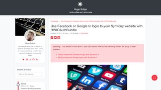 
                            6. Use Facebook or Google to login to your Symfony website with ...