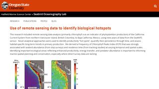 
                            5. Use of remote sensing data to identify biological hotspots | Hatfield ...