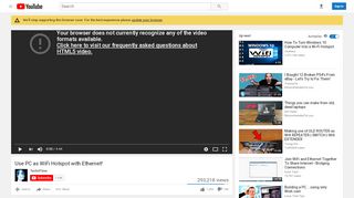 
                            10. Use PC as WiFi Hotspot with Ethernet! - YouTube