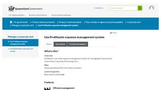 
                            7. Use ProMaster expense management system | For government ...