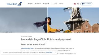 
                            13. Use Saga Points to lower the price of your flight ticket! | Icelandair