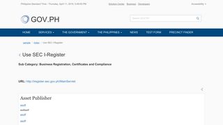 
                            9. Use SEC I-Register - GOV.PH