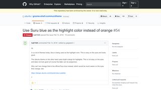 
                            6. Use Suru blue as the highlight color instead of orange · Issue #54 ...