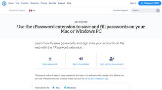
                            7. Use the 1Password extension to save and fill passwords on ...