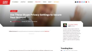 
                            10. Use These Skype Privacy Settings to Secure Your Account
