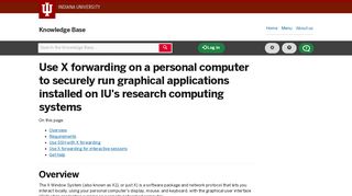 
                            8. Use X forwarding on a personal computer to securely run graphical ...