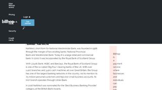 
                            8. Use your NatWest credit card on Billhop - Billhop