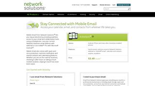 
                            2. Use Your Phone To Get Your Email Anytime ... - Network Solutions