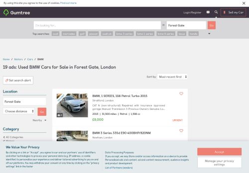 
                            3. Used BMW Cars for sale in Forest Gate, London - Gumtree