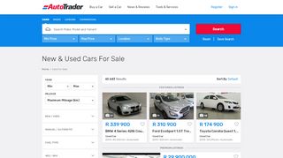 
                            4. Used cars for sale in South Africa, Cheap cars, South ... - AutoTrader
