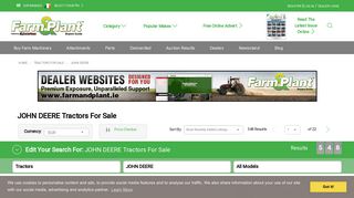 
                            3. Used JOHN DEERE Tractors for sale in Ireland - 544 Listings | Farm ...