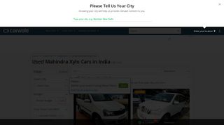 
                            6. Used Mahindra Xylo, Mahindra Xylo Second Hand Cars - CarWale