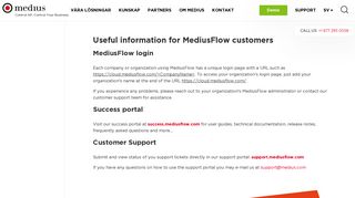 
                            1. Useful information to MediusFlow customers