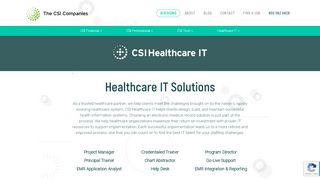
                            6. Useful Links For Our Consultants | CSI Healthcare IT