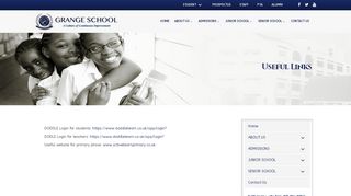 
                            8. Useful Links – Grange School
