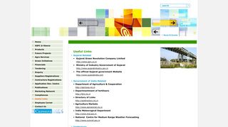 
                            8. Useful Links - Gujarat State Fertilizer & Chemicals Limited