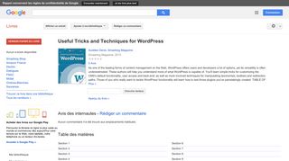 
                            11. Useful Tricks and Techniques for WordPress