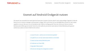 
                            7. Usenet Android nutzen - Mobil-Reader über Smartphone, Tablet
