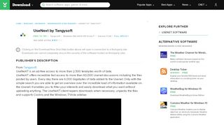 
                            4. UseNext by Tangysoft | Geben Sie Download- und Software-Berichte ...