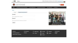 
                            2. User account | Belgian Defence - Defensie