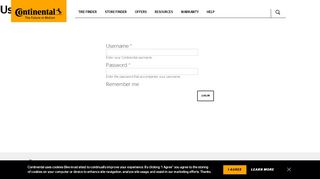
                            10. User account | Continental